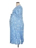 Seraphine Blue Casual Dress Size 14 - photo 5