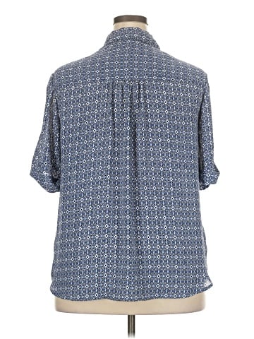 Roz & Ali Short Sleeve Blouse (view 2)