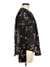 Caballero Black Long Sleeve Blouse Size M - photo 4