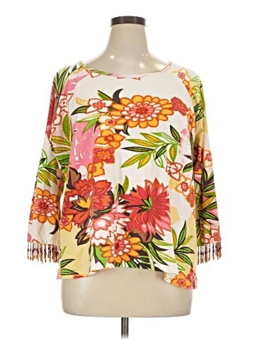 Kaktus 3/4 Sleeve Blouse (view 1)