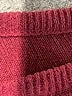 Unbranded Solid Burgundy Pullover Sweater Size S (estimated) - photo 7