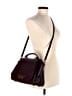 ZAC Zac Posen Solid Maroon Burgundy Satchel One size - photo 2