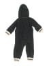 Hatley Tweed Black Long Sleeve Onesie Size 12-18 mo - photo 2