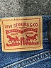 Levi's Chevron-herringbone Blue Jeans Size 26 waist - photo 4