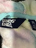 Lands' End 100% Polyester Tie-dye White Zip Up Hoodie Size 14 - 16 - photo 3