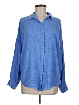 Free People Long Sleeve Button Down Shirt