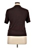 Kasper A.S.L. Stripes Brown Short Sleeve Turtleneck Size XL - photo 2