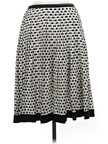Oscar De La Renta Silk Skirt (view 1)