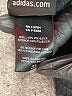 Adidas 100% Polyester Black Track Pants Size 8 - photo 4