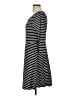 Old Navy Stripes Black Casual Dress Size L - photo 5