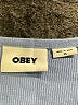 Obey Blue Cardigan Size M - photo 7