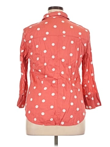 7th Avenue Design Studio New York & Company 3/4 Sleeve Button-Down Shirt (view 2)
