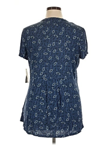Dana Buchman Short Sleeve Blouse (view 2)