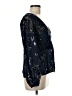 Adrianna Papell 100% Polyester Blue 3/4 Sleeve Blouse Size 6 - photo 4