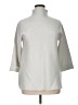 Tahari Silver Turtleneck Sweater Size XL - photo 1