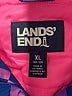 Lands' End 100% Polyester Argyle Purple Snow Jacket Size 14 - 16 Husky - photo 3