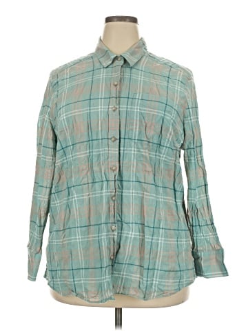Eddie Bauer Long Sleeve Button-Down Shirt (view 1)