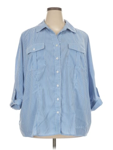 Maggie Barnes 3/4 Sleeve Blouse (view 1)