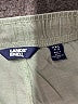 Lands' End 100% Cotton Solid Green Khaki Shorts Size XXL - photo 3