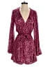 Free People Stars Burgundy Romper Size XS - photo 1