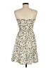 Shein 100% Polyester Animal Print Ivory Cocktail Dress Size M - photo 2