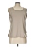 Kasper Tan Sleeveless Blouse Size L (petite) - photo 1