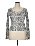 Mudd Silver Long Sleeve T-Shirt Size XL - photo 1