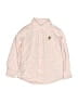 Janie and Jack 100% Cotton Stripes Pink Long Sleeve Button-Down Shirt Size 3 - photo 1
