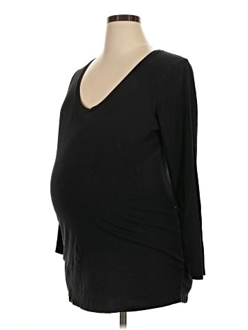 Old Navy - Maternity 3/4 Sleeve T-Shirt (view 1)