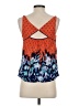 Maeve 100% Rayon Orange Sleeveless Blouse Size XS - photo 2