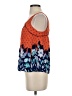 Maeve 100% Rayon Orange Sleeveless Blouse Size XS - photo 5