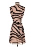 ERIN Erin Fetherston 100% Polyester Animal Print Tan Cocktail Dress Size 2 - photo 2