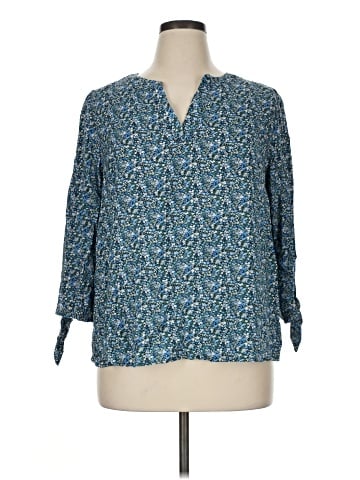 Jones & Co 3/4 Sleeve Blouse (view 1)