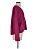 Eileen Fisher 100% Alpaca Burgundy Wool Pullover Sweater Size S - photo 4