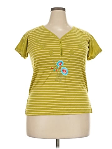 Unbranded Short Sleeve Henley (view 1)