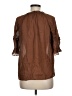 Daniel Rainn Brown 3/4 Sleeve Blouse Size M - photo 2