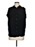 Madewell Black Sleeveless Button-Down Shirt Size M - photo 1