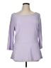 Boston Proper Purple 3/4 Sleeve Top Size XL - photo 1