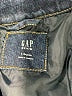 Gap 100% Cotton Solid Blue Denim Jacket Size 10 - 11 - photo 3