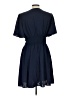 Unbranded 100% Polyester Solid Blue Cocktail Dress Size L - photo 2
