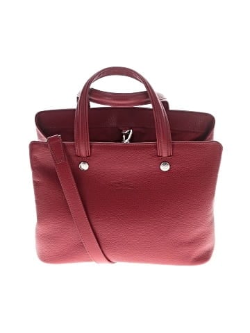 Longchamp Leather Satchel (view 1)