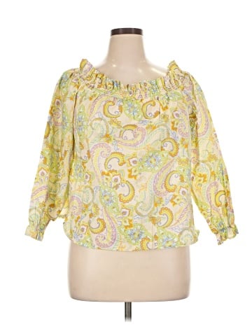 Venus 3/4 Sleeve Blouse (view 1)
