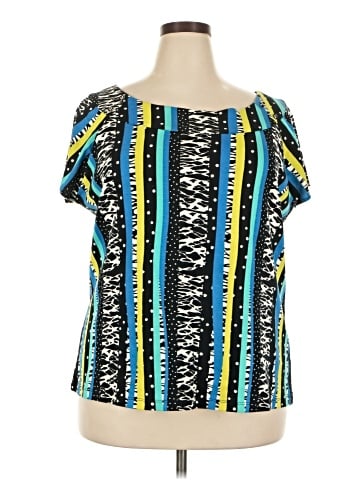 Rafaella Short Sleeve Blouse (view 1)