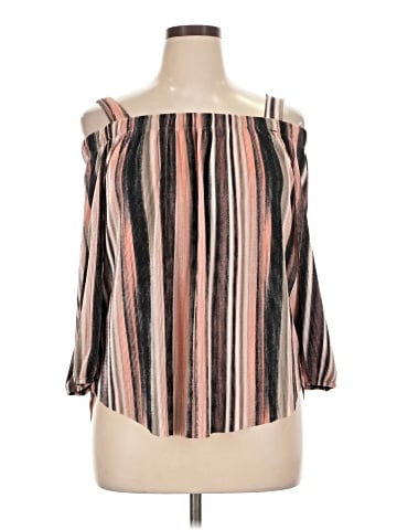Jennie & Marlis 3/4 Sleeve Blouse (view 1)