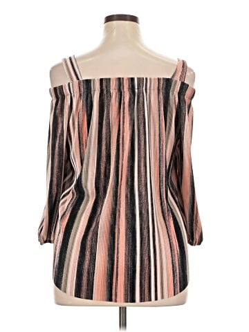 Jennie & Marlis 3/4 Sleeve Blouse (view 2)