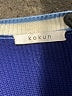 Kokun 100% Cotton Blue Cardigan Size M - photo 7