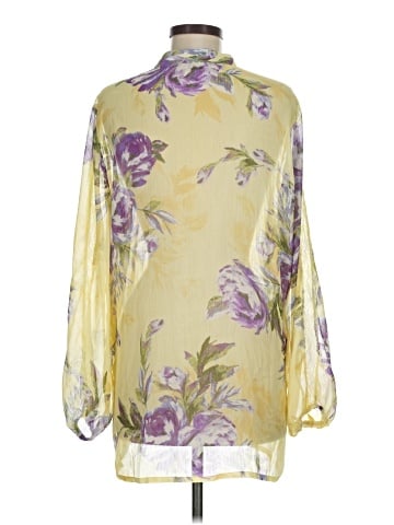 Susan Graver 3/4 Sleeve Blouse (view 2)