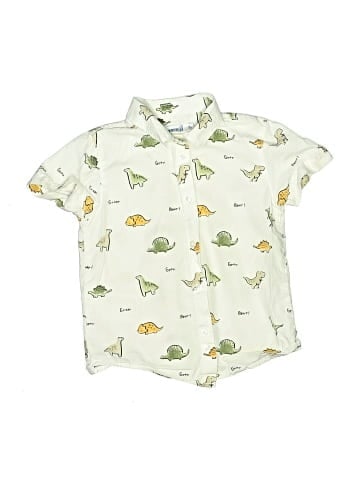 Mayoral Short Sleeve Button-Down Shirt (view 1)