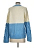 MNG Color Block Blue Pullover Sweater Size XS - photo 2