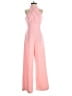 Francesca's Solid Pink Jumpsuit Size XS - photo 1